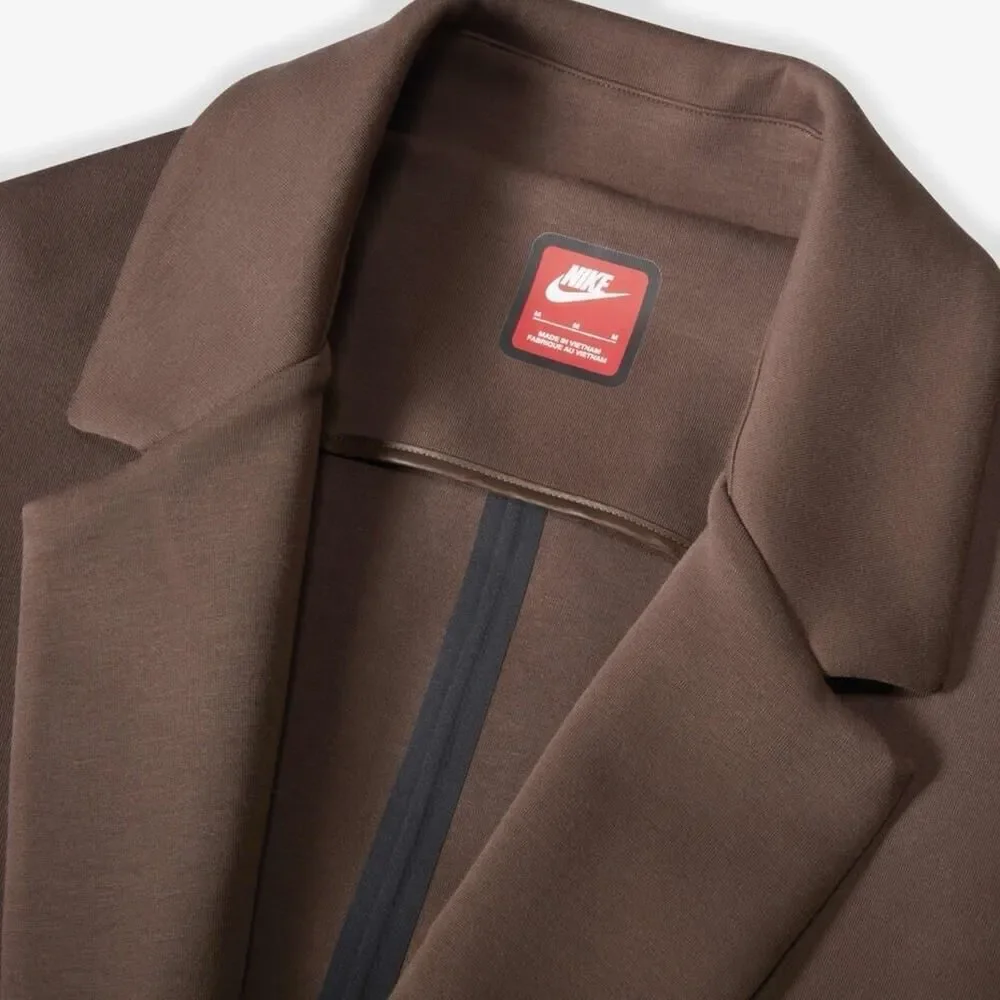 Nike Tech Fleece Reimagined Trench Brown Coat FN0601-237 Size 2XL Men's $300